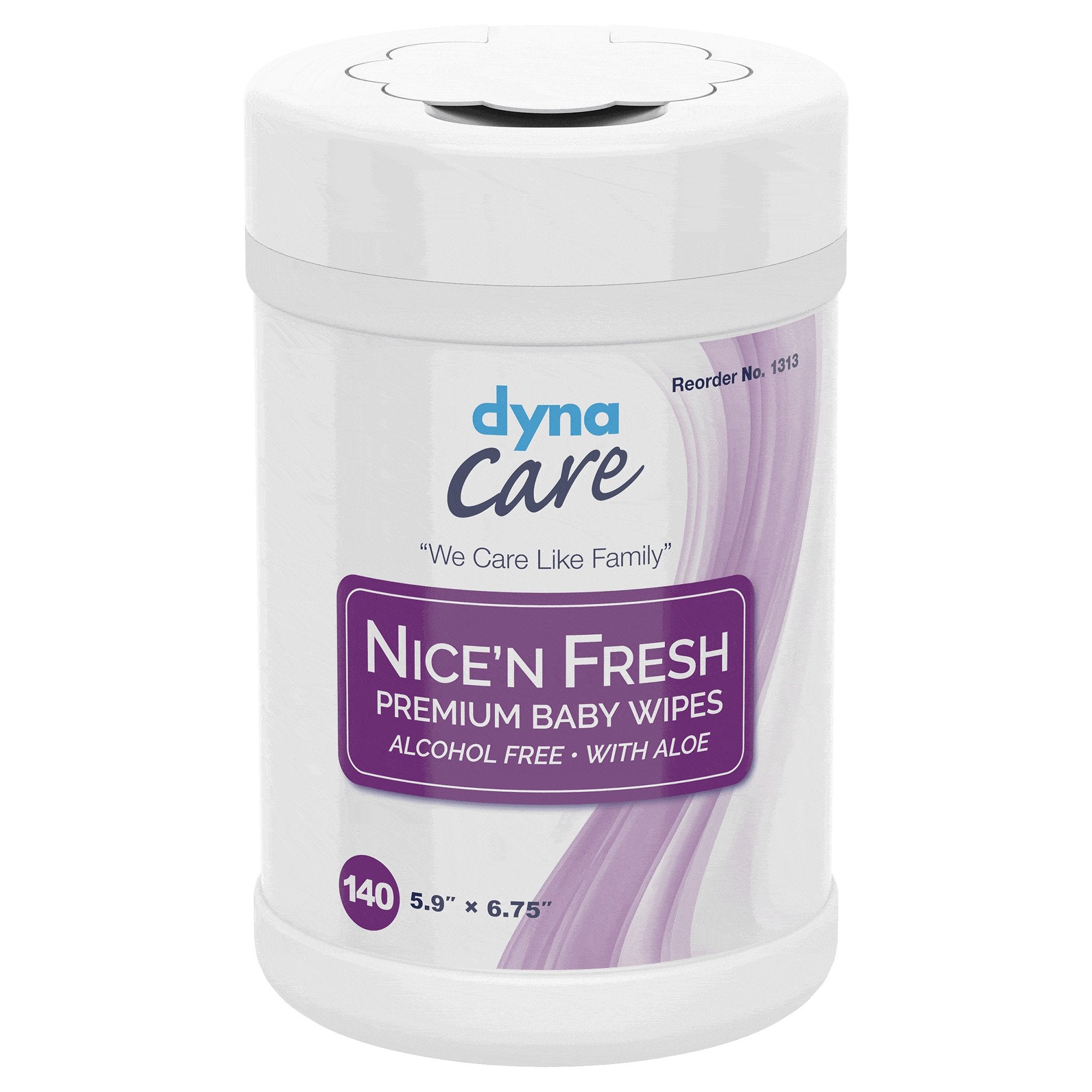 Baby Wipe Nice'n Fresh Canister Scented 140 Count