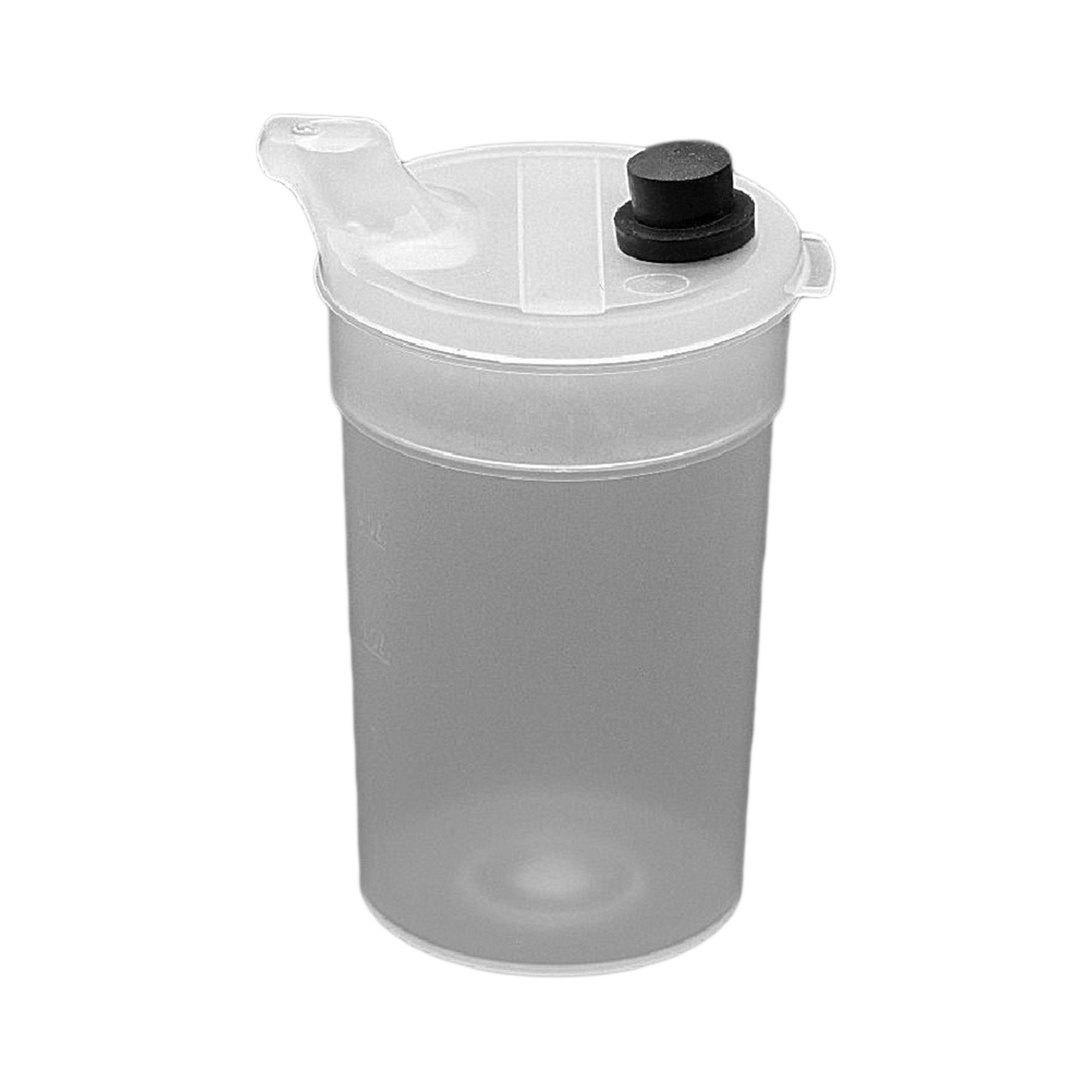Graduated Feeding Cup Flo-Trol™ 4 to 8 oz. Clear Plastic Reusable