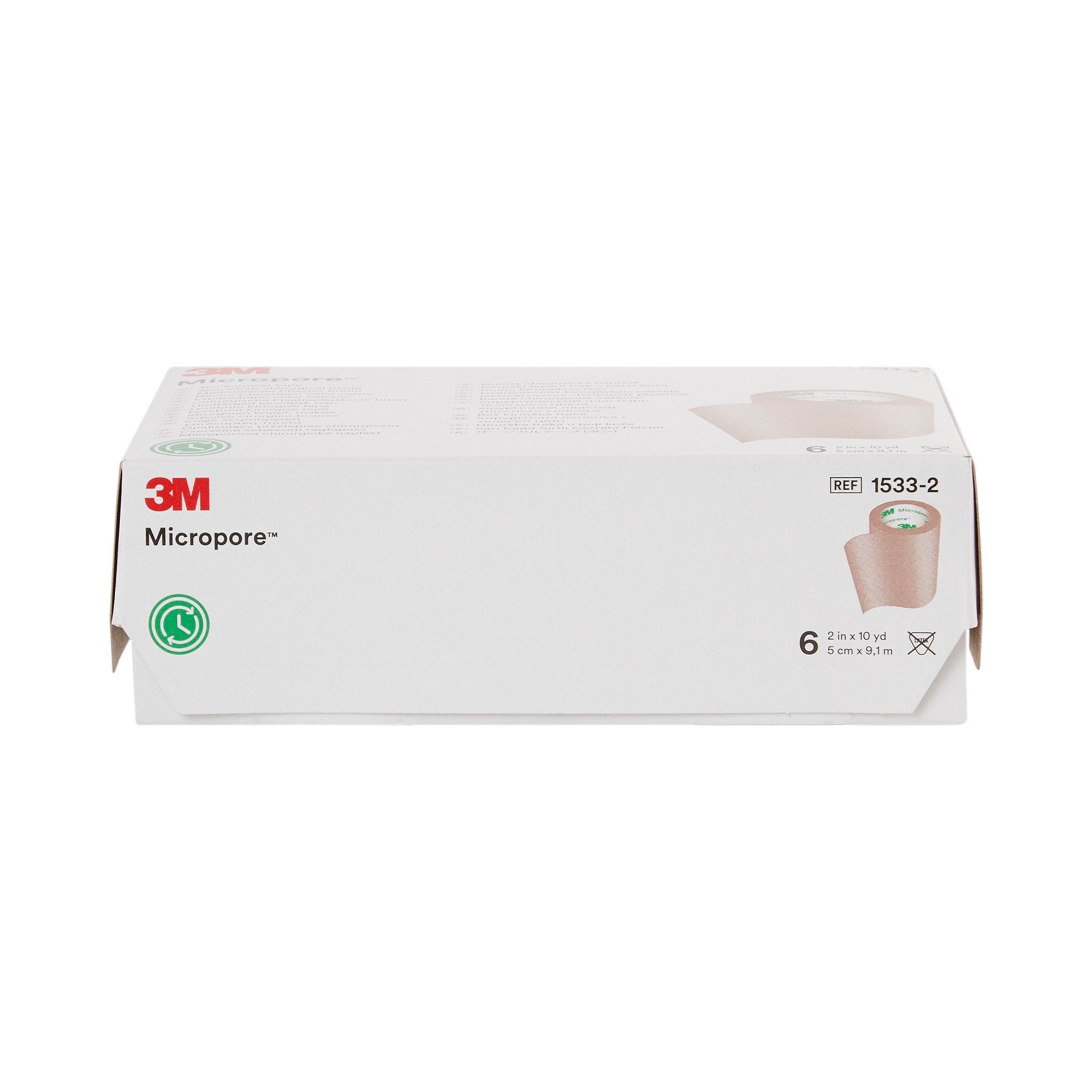 Medical Tape 3M™ Micropore™ Tan 2 Inch X 10 Yard Paper NonSterile
