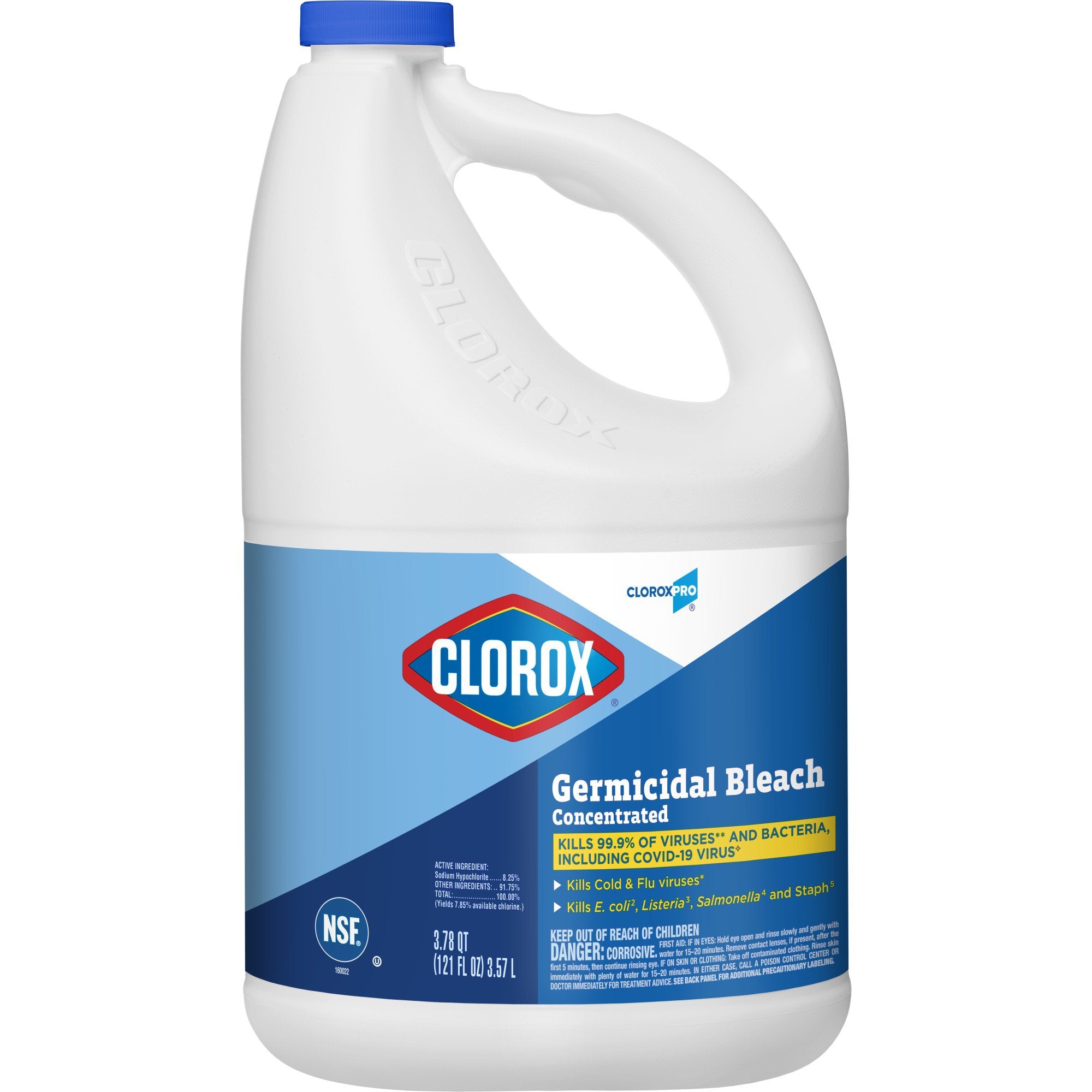 CloroxPro™ Clorox® Bleach Germicidal Manual Pour Liquid Concentrate 121 oz. Jug Chlorine Scent NonSterile