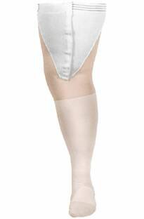 Anti-embolism Stocking ATS™ Thigh High 2X-Large / Regular White Inspection Toe