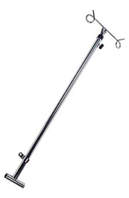 Telescoping Iv Pole For Universal Wheelchair