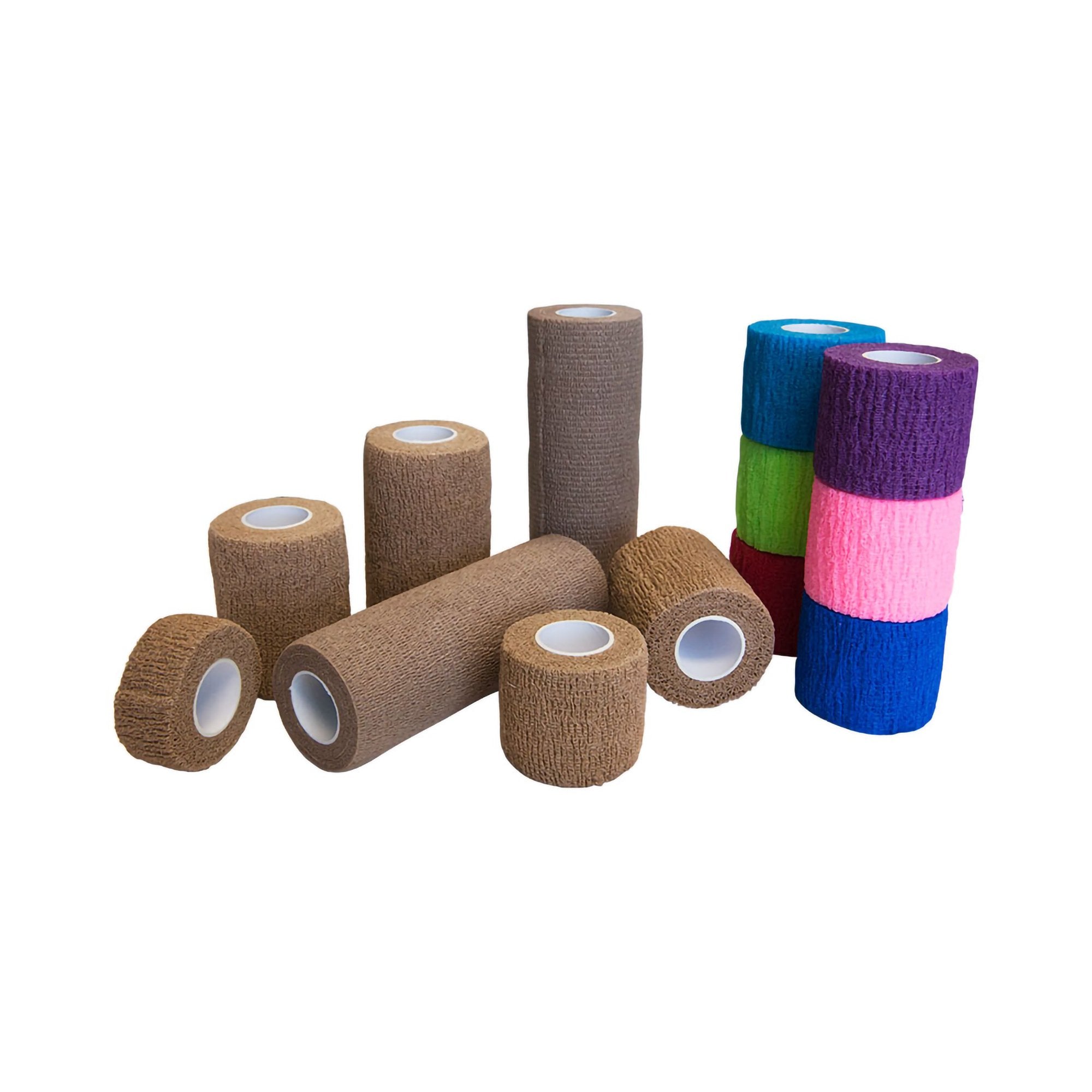 Cohesive Bandage Premier Pro™ 2 Inch X 5 Yard Self-Adherent Closure Assorted Colors NonSterile Standard Compression