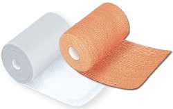 2 Layer Compression Bandage System CoFlex® TLC Zinc LITE with Indicators 3 Inch X 6 Yard / 3 Inch X 7 Yard Self-Adherent / Pull On Closure Tan NonSterile 25 to 30 mmHg