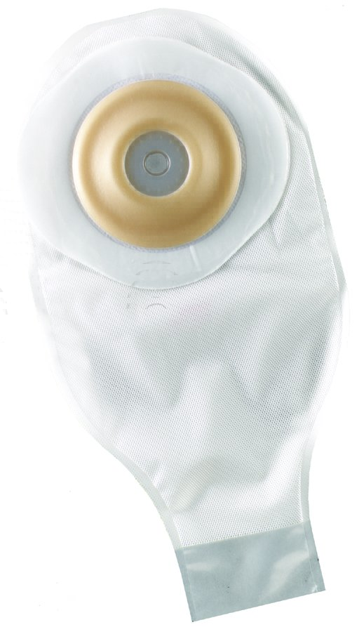 Colostomy Pouch ActiveLife® One-Piece System 12 Inch Length Flat, Pre-Cut 1-3/4 Inch Stoma Drainable