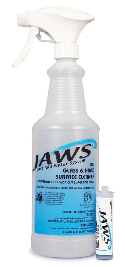 JAWS® Glass / Surface Cleaner Refill Pump Spray Liquid Concentrate 0.33 oz. Cartridge Scented NonSterile