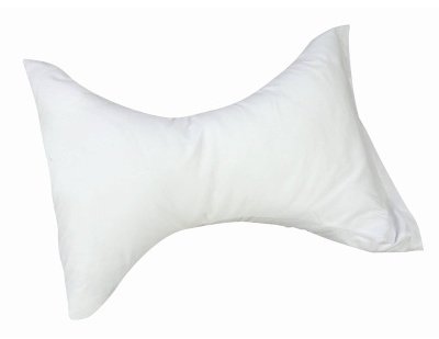 Bowtie Pillow DMI® Cervical Rest 18 X 24 X 8-1/2 Inch White Reusable