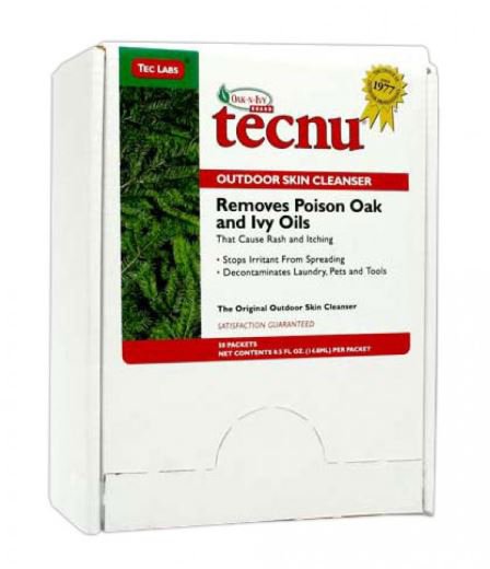Itch Relief Tecnu® Powder 0.5 oz. Individual Packet