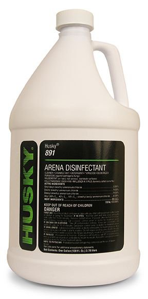 Husky® 891 Arena Surface Disinfectant Cleaner Quaternary Based Manual Pour Liquid Concentrate 1 gal. Jug Fresh Scent NonSterile