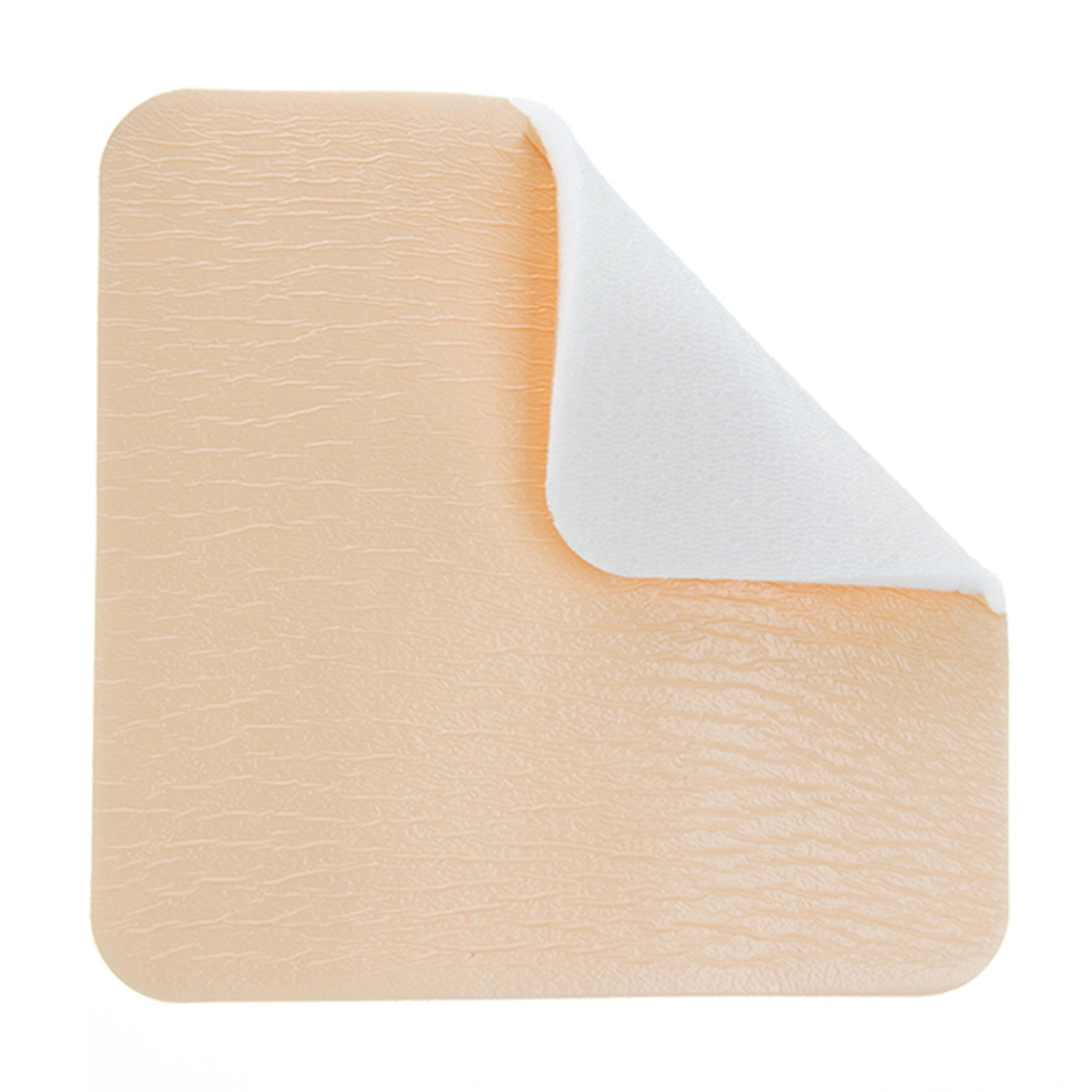 Foam Dressing ComfortFoam™ 4 X 8 Inch Without Border Film Backing Silicone Face Rectangle Sterile