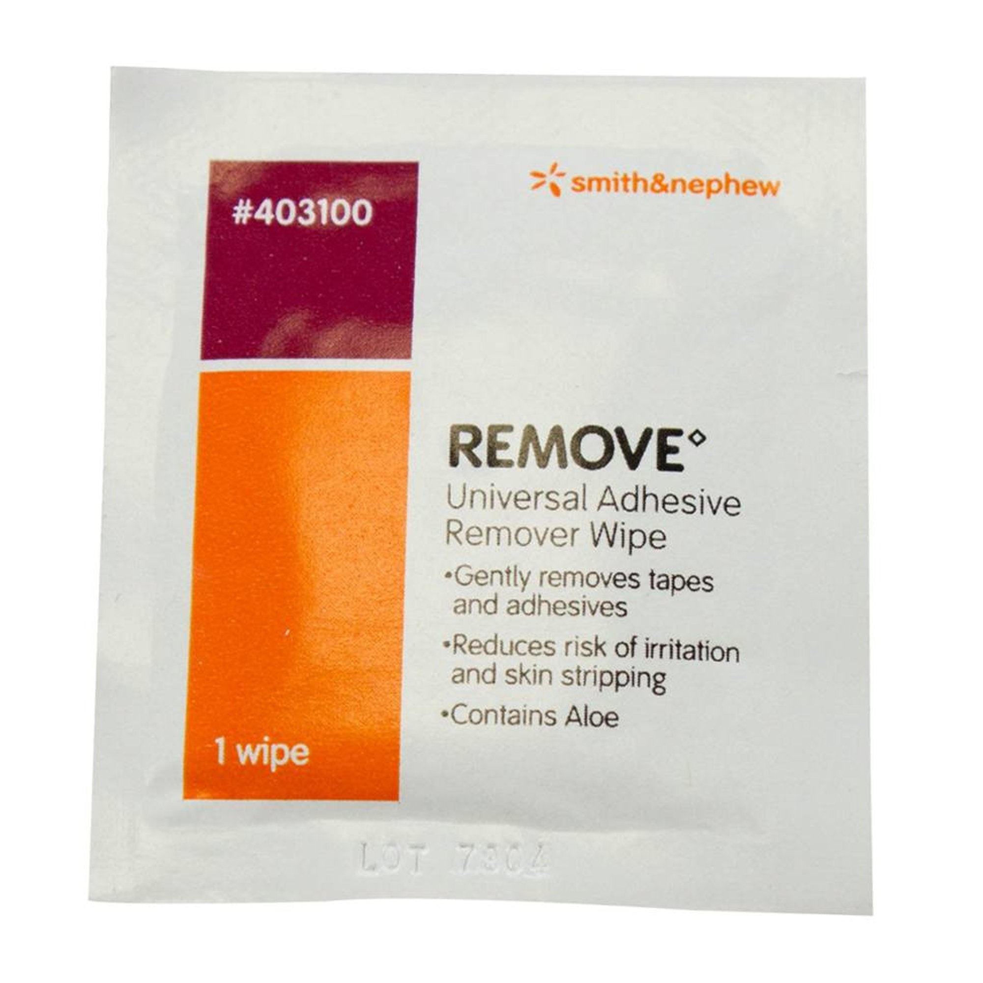 Adhesive Remover Remove™ Wipe 1 per Pack