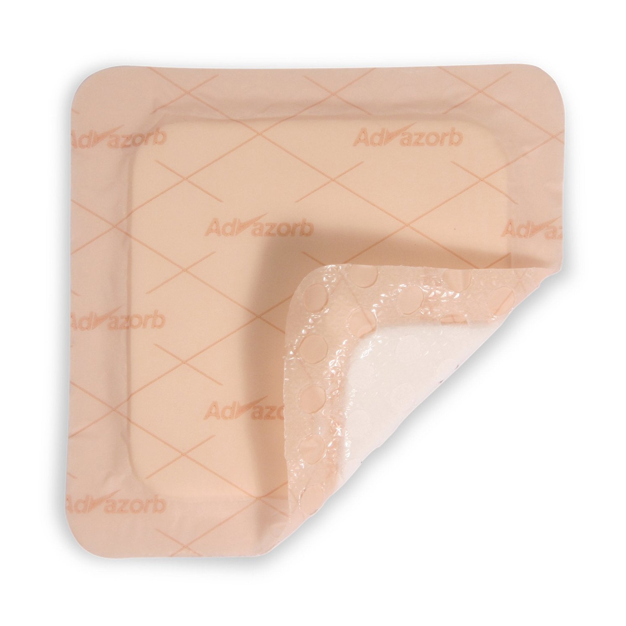 Foam Dressing Advazorb Border® 6 X 6 Inch With Border Waterproof Backing Silicone Face and Border Square Sterile