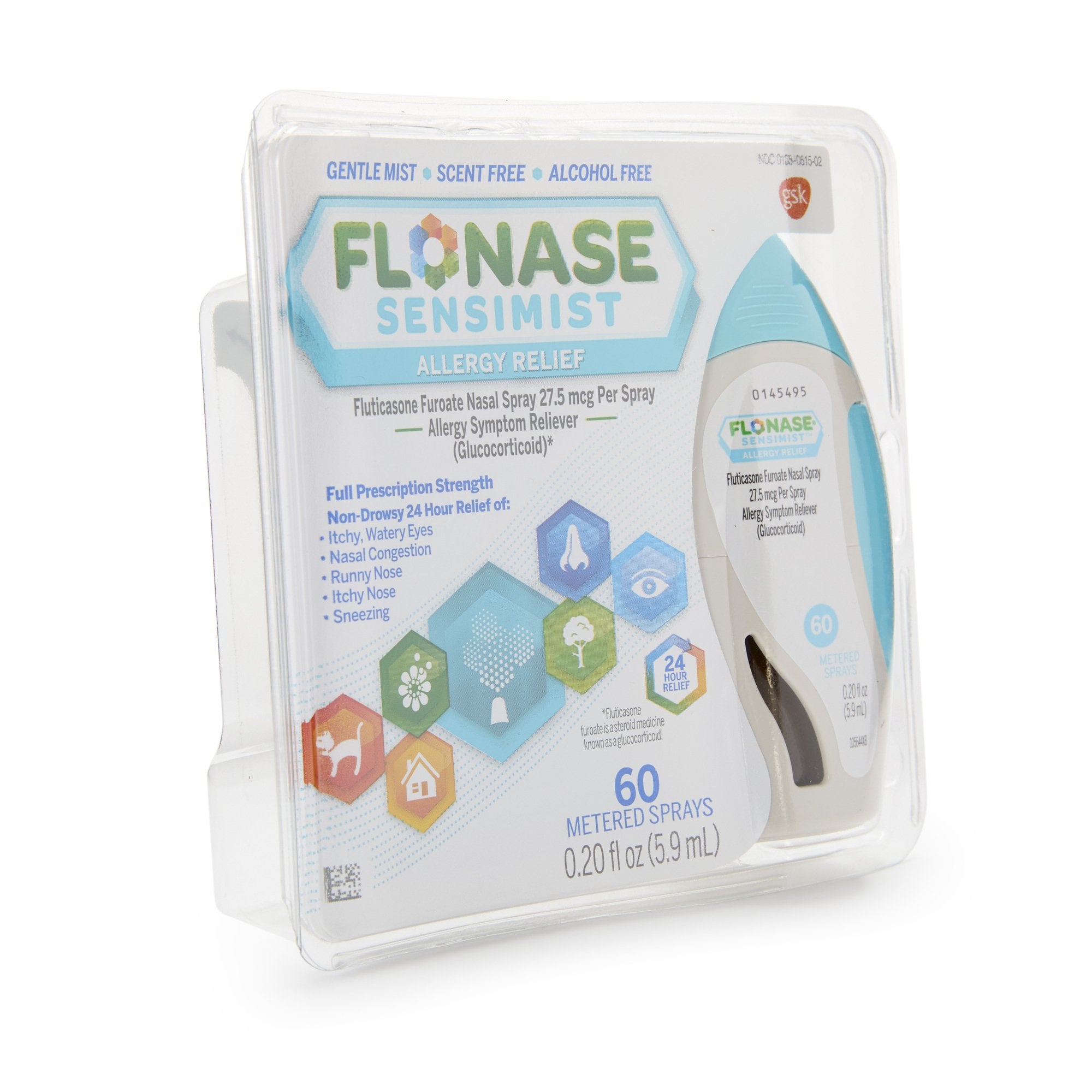 Allergy Relief Flonase® Sensimist™ 27.5 mcg Strength Nasal Spray 60 per Box