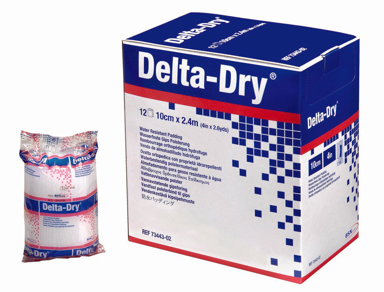 Cast Padding Undercast / Water Resistant Delta-Dry® 3 Inch X 2.6 Yard Synthetic NonSterile