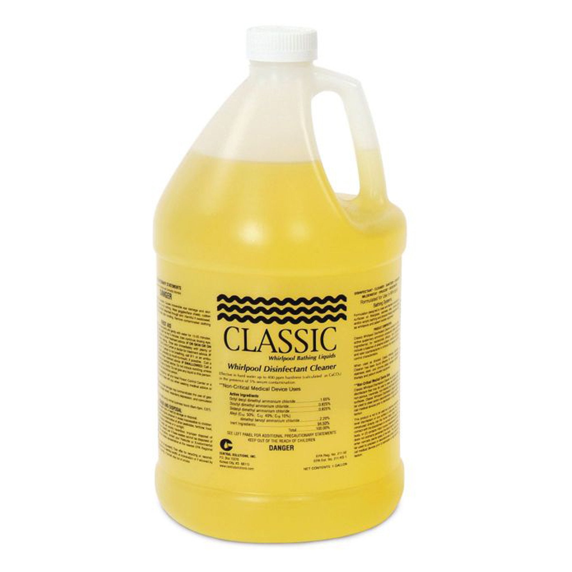 Classic® Surface Disinfectant Cleaner Quaternary Based Manual Pour Liquid 1 gal. Jug Floral Scent NonSterile