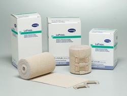 Elastic Bandage LoPress® 4-7/10 Inch X 5-2/5 Yard Clip Detached Closure Tan NonSterile Standard Compression