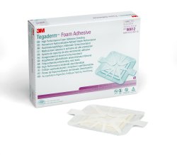 Foam Dressing 3M™ Tegaderm™ High Performance 5-5/8 X 5-5/8 Inch With Border Film Backing Acrylic Adhesive Square Sterile