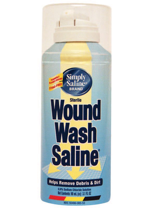 Wound Cleanser Simply Saline™ Wound Wash 3 oz. Spray Can Sterile