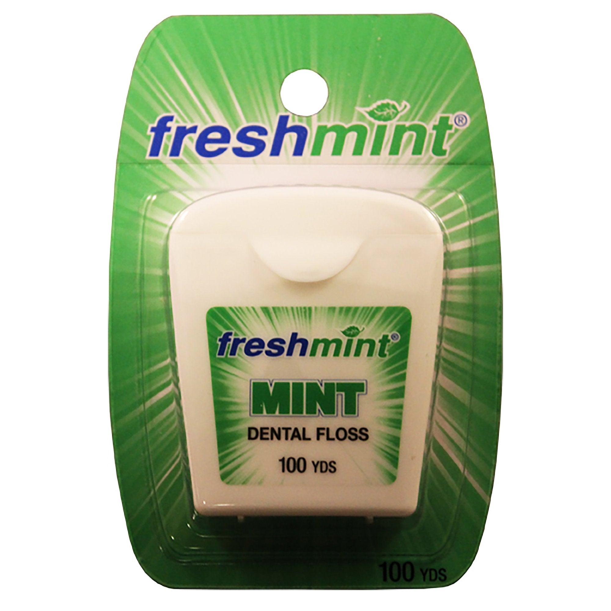 Dental Floss Freshmint® Waxed 100 Yard Mint Flavor