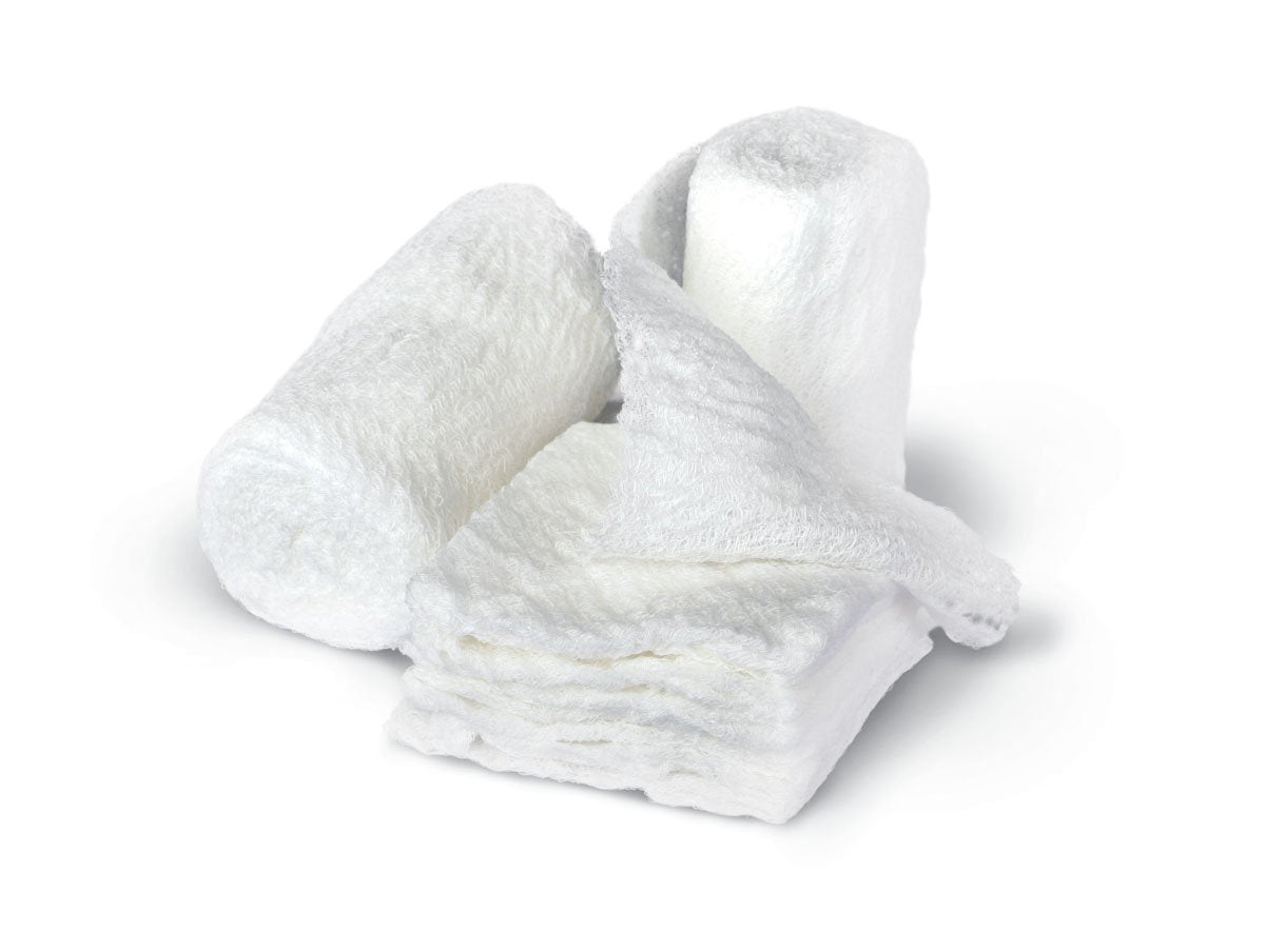 Fluff Bandage Roll Dermacea™ 3-4/10 Inch X 3-6/10 Yard 96 per Pack NonSterile 6-Ply Roll Shape