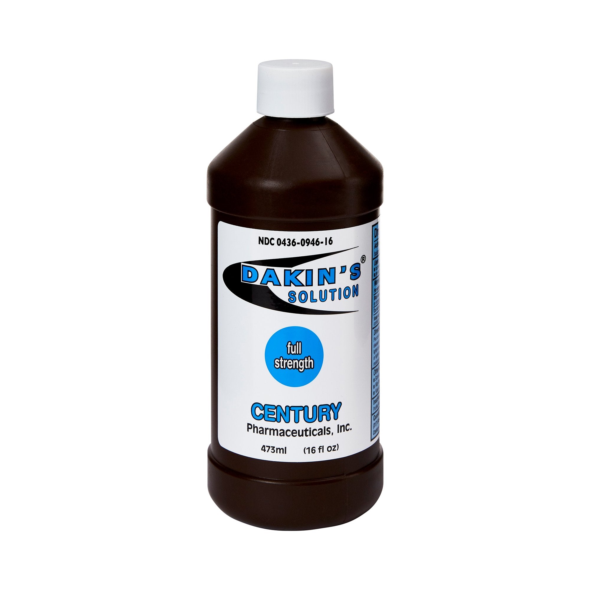 Wound Cleanser Dakin's® Solution Full Strength 16 oz. Twist Cap Bottle NonSterile Antimicrobial