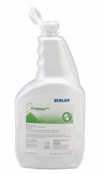 Virasept™ Surface Disinfectant Cleaner Peroxide Based Manual Squeeze Liquid 32 oz. Bottle Pungent Scent NonSterile
