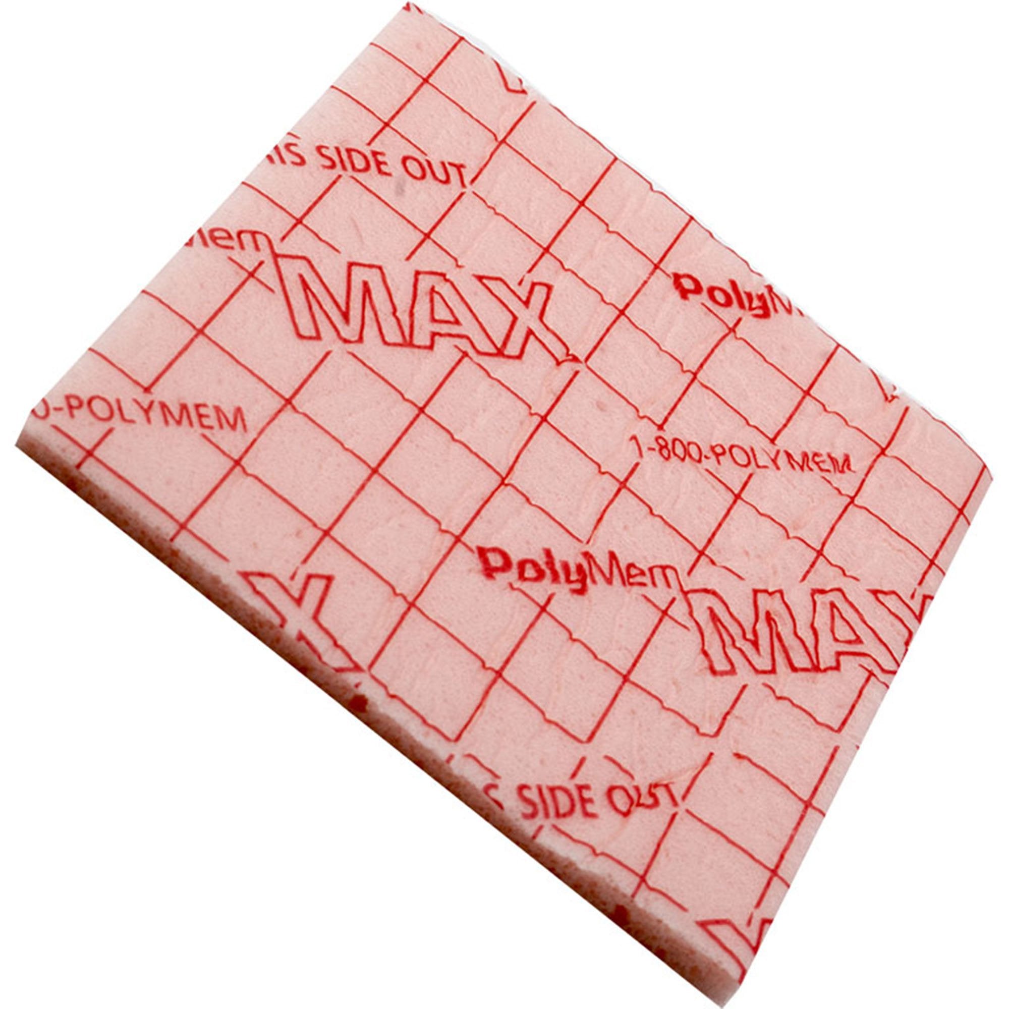 Foam Dressing PolyMem® Max® 3 X 3 Inch Without Border Film Backing Nonadhesive Square Sterile