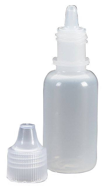 Dropper Bottle, Sterile Health Care Logistics 15 mL Natural