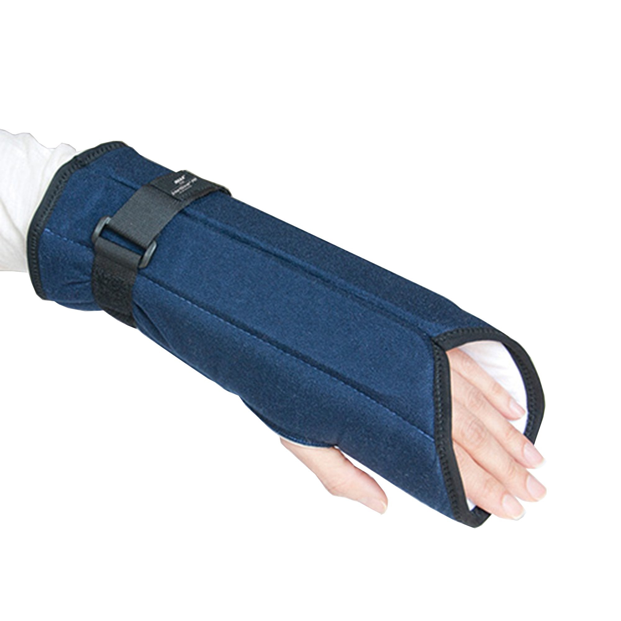 Night Wrist Splint IMAK® RSI SmartGlove® PM Cotton / Foam Left or Right Hand Black / Blue One Size Fits Most
