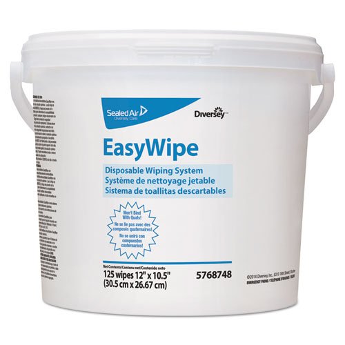 Task Wipe Diversey™ EasyWipe Refill White NonSterile 8-5/8 X 24-7/8 Inch Disposable