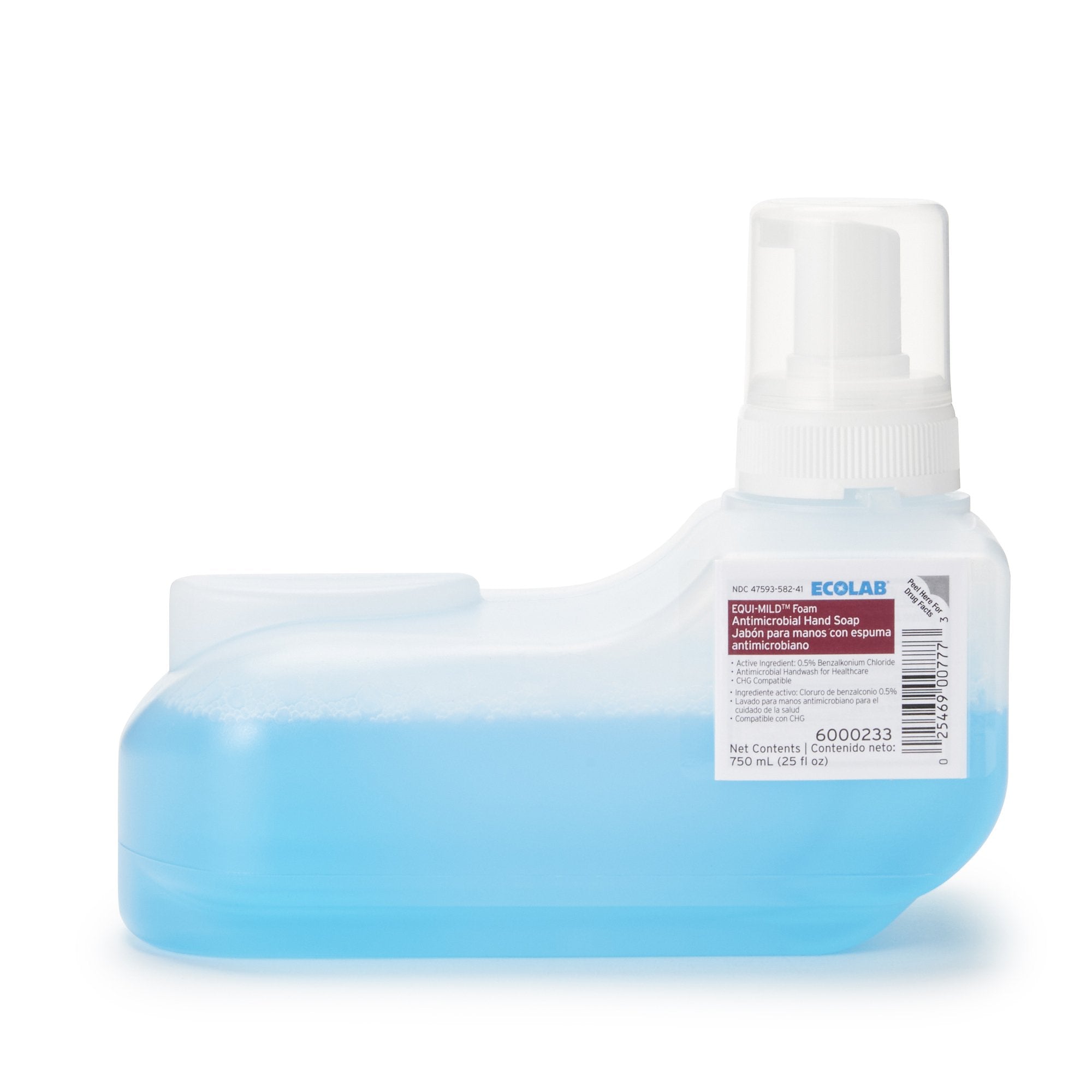 Antimicrobial Soap Equi-Mild™ Foaming 750 mL Dispenser Refill Bottle Floral Scent