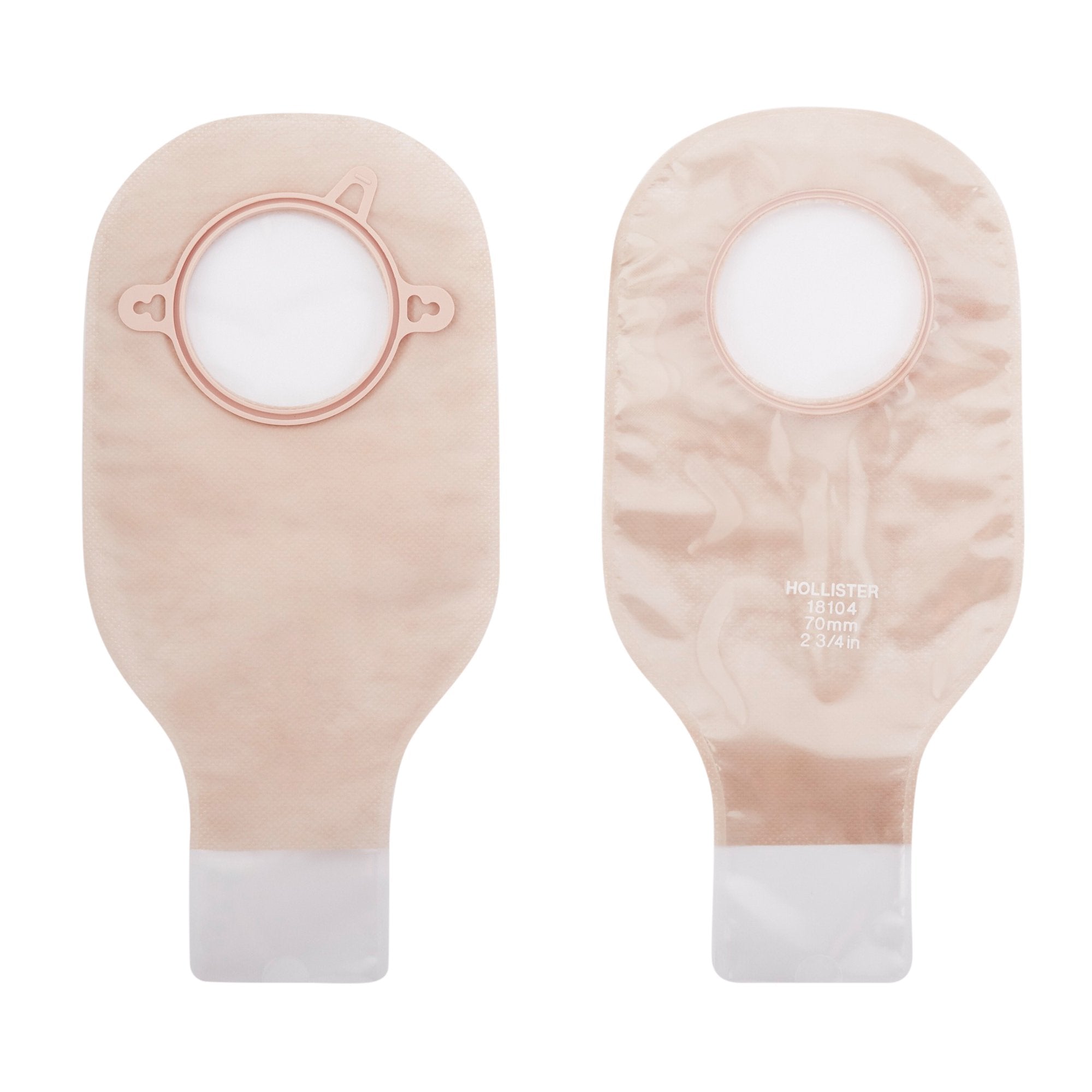 Colostomy Pouch New Image™ Two-Piece System 12 Inch Length 2-3/4 Inch Stoma Drainable