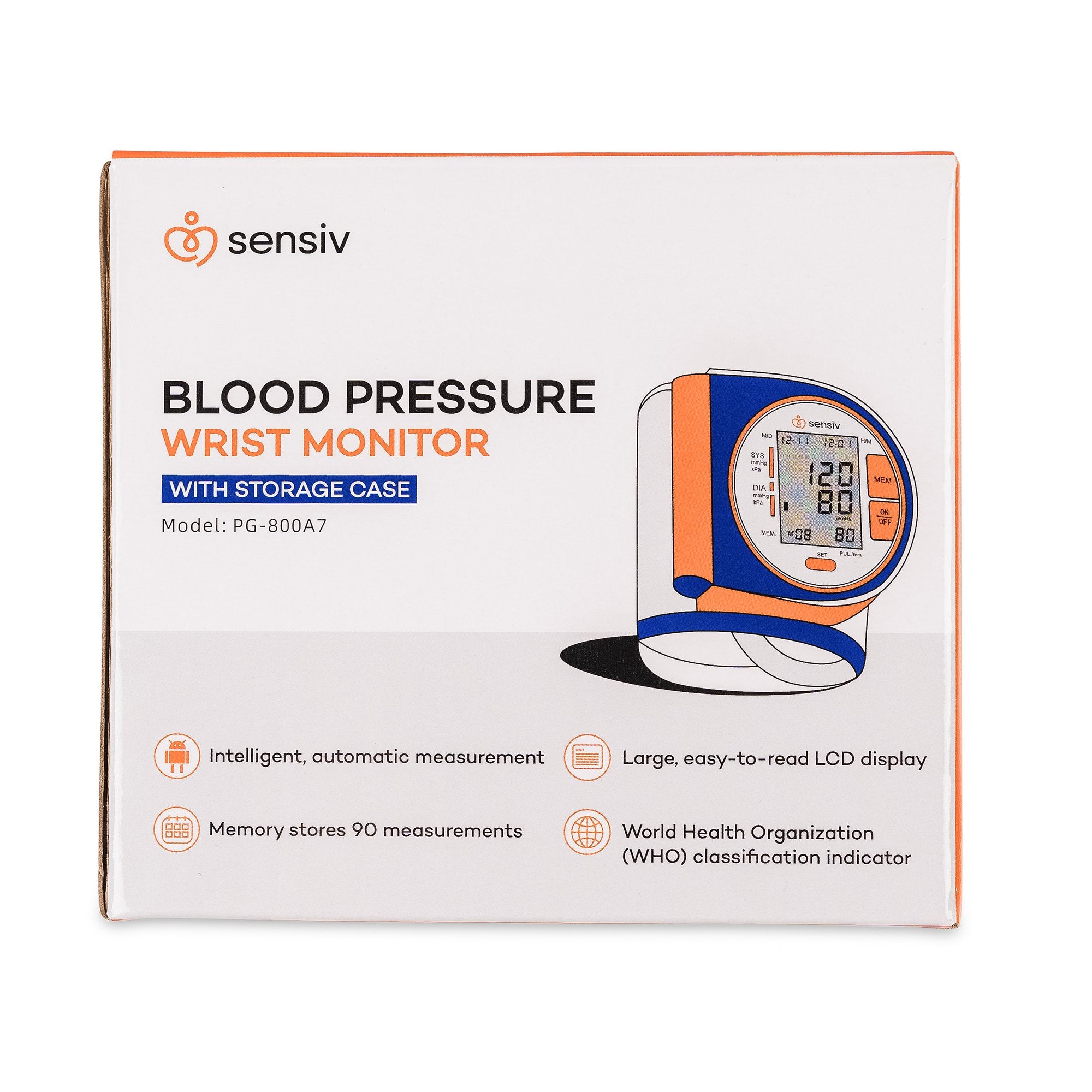 Digital Blood Pressure Monitor Sensiv Mobile