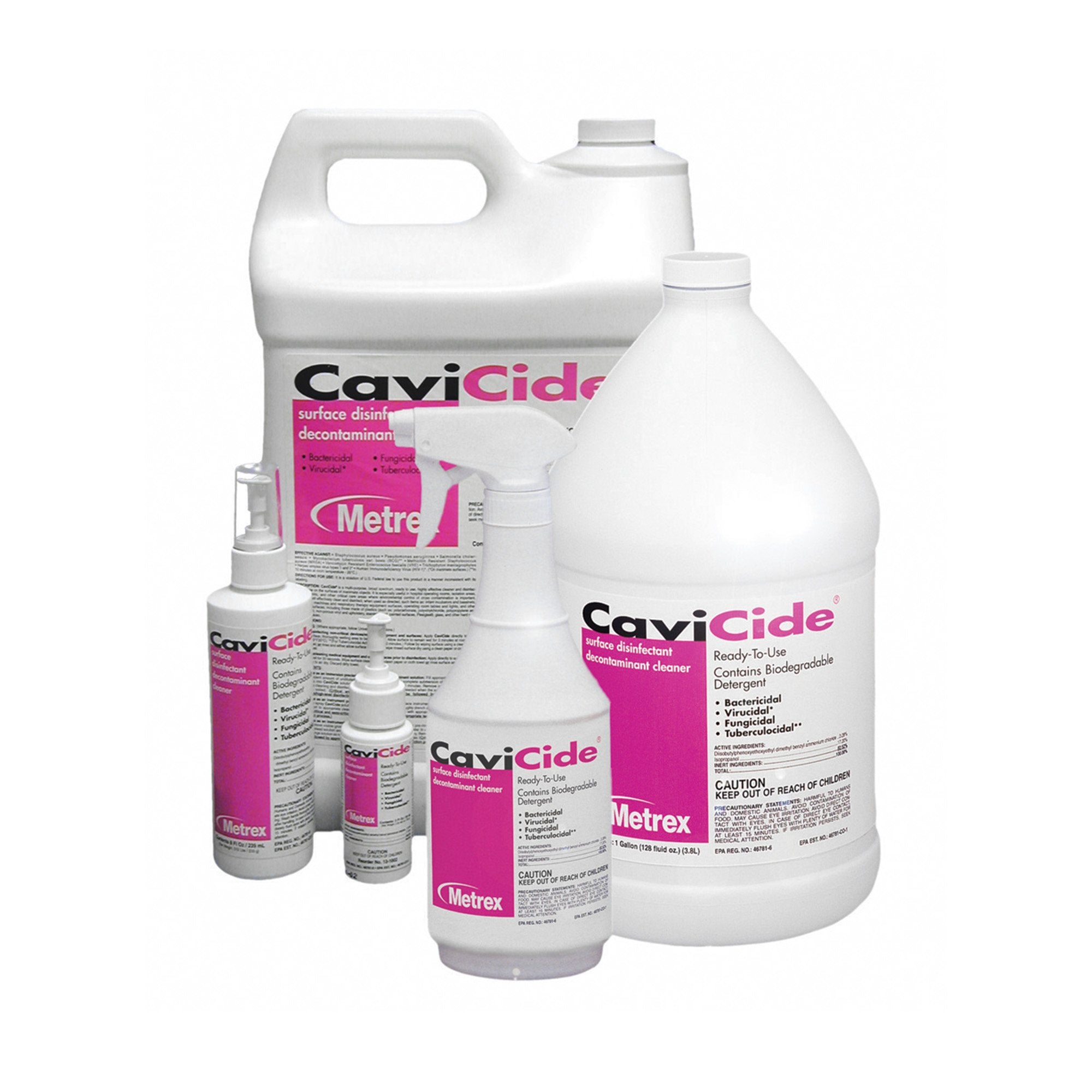 CaviCide™ Surface Disinfectant Cleaner Alcohol Based Pump Spray Liquid 2 oz. Bottle Alcohol Scent NonSterile
