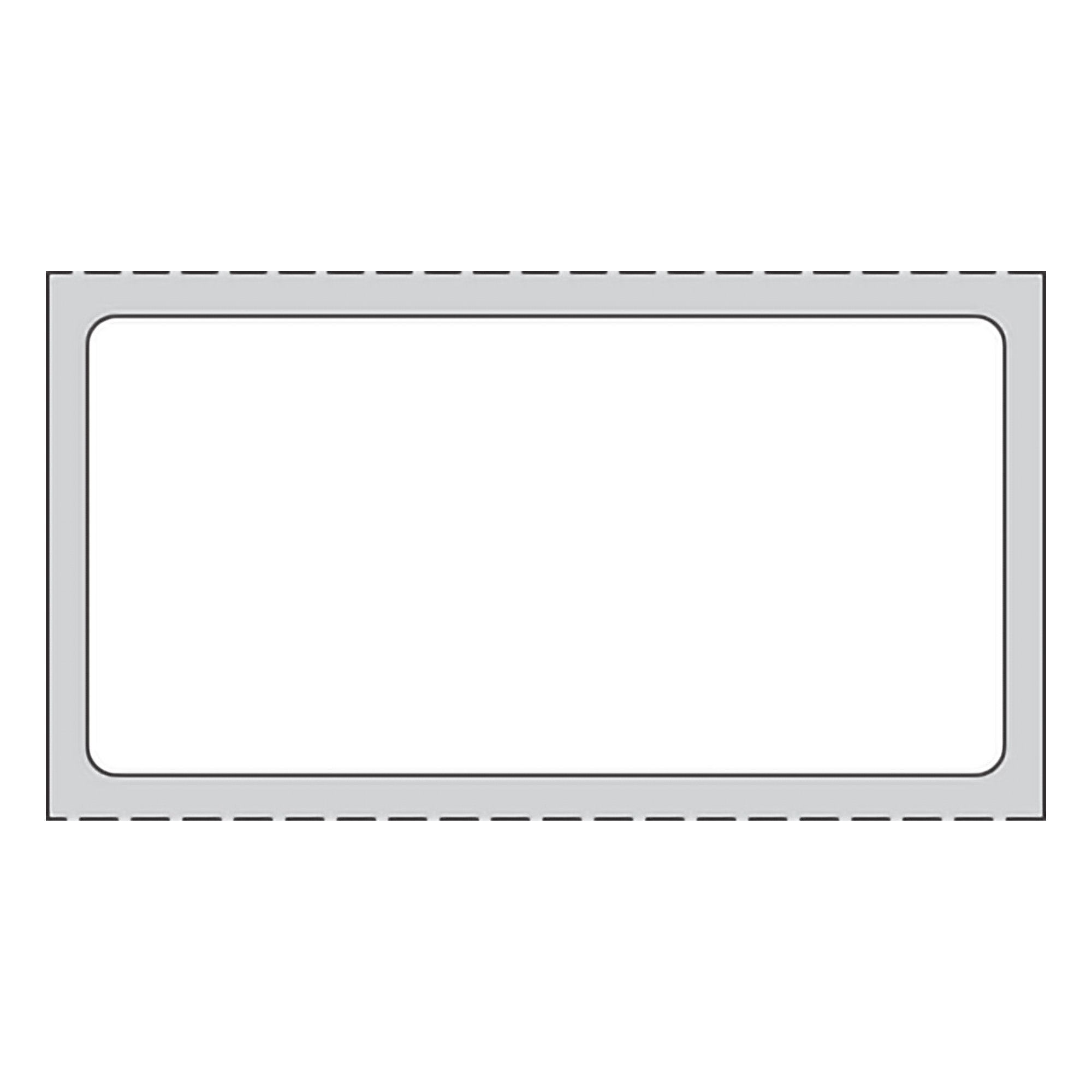 Blank Label Thermal Label White Paper 1 X 2 Inch