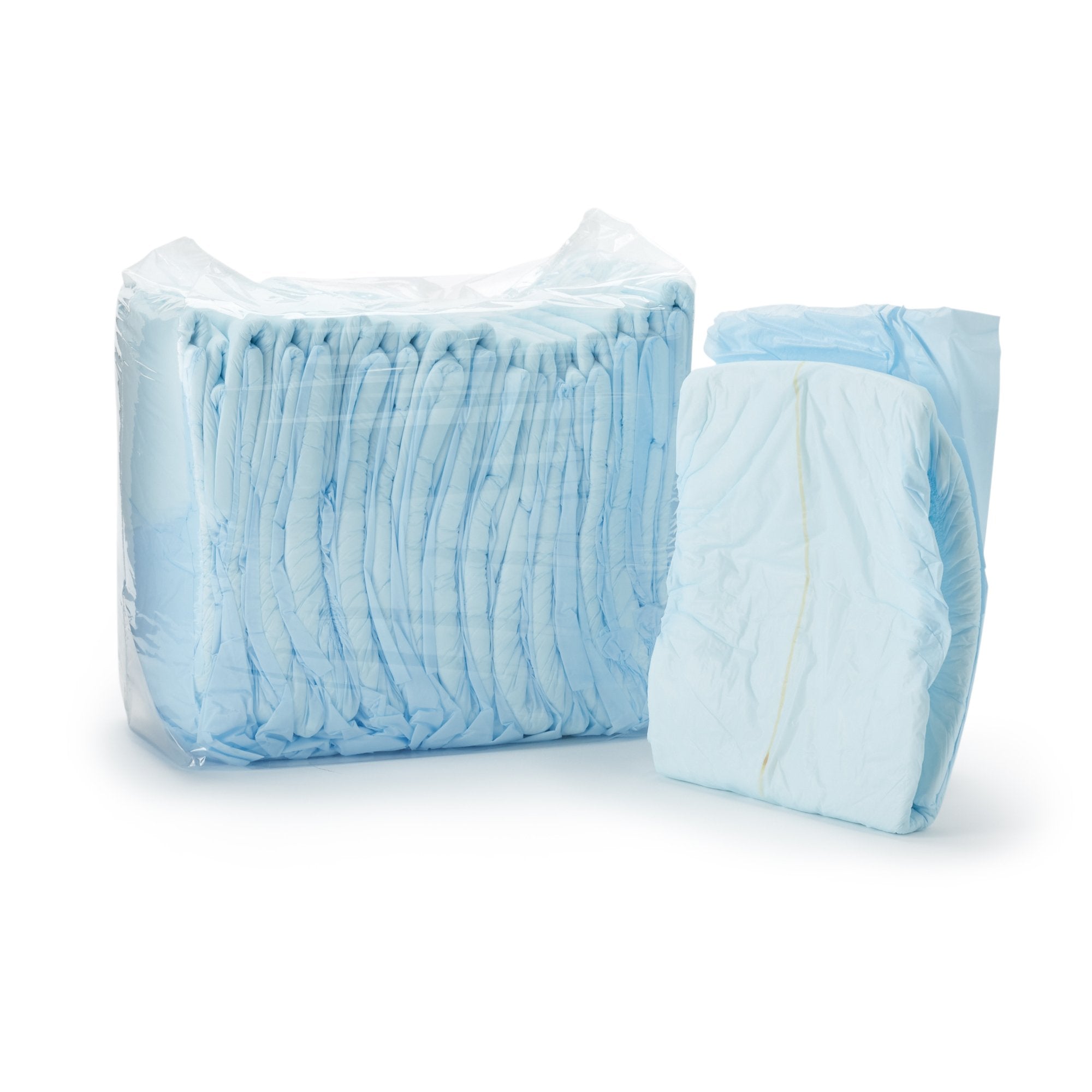 Unisex Adult Incontinence Brief Wings™ Plus Large Disposable Heavy Absorbency