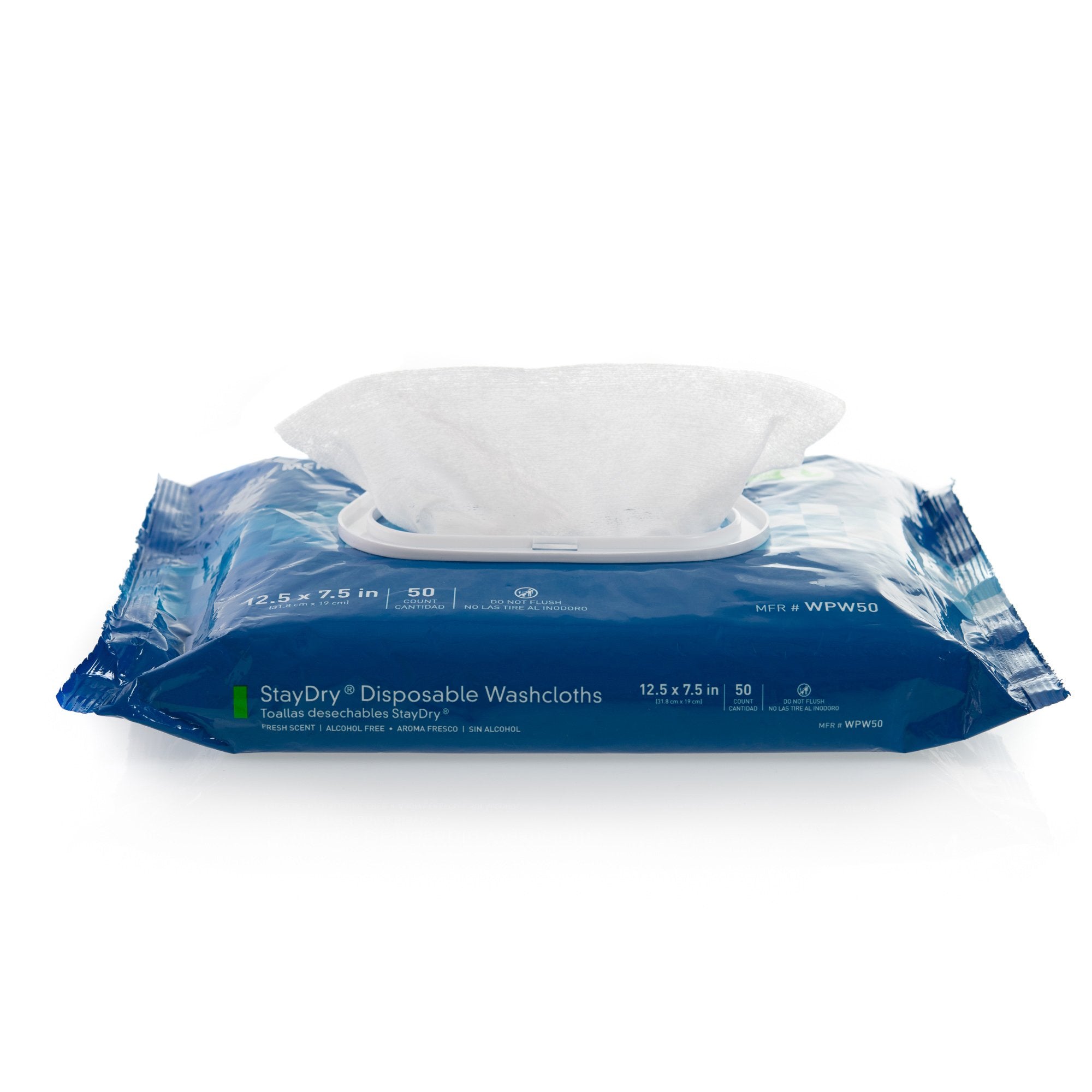 Personal Cleansing Wipe StayDry® Soft Pack Scented 50 Count