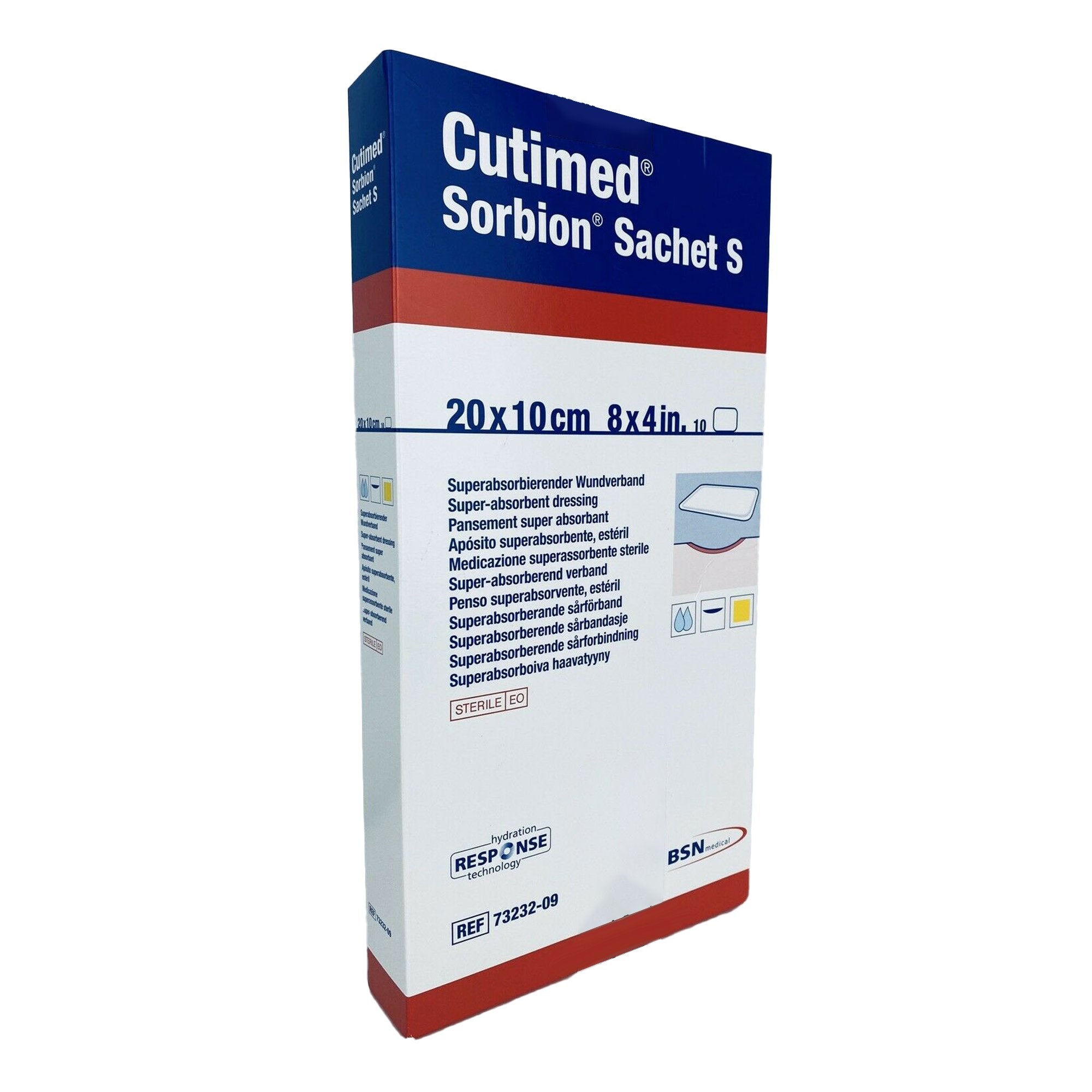 Wound Dressing Cutimed® Sorbion® Sachet S 4 X 8 Inch Rectangle