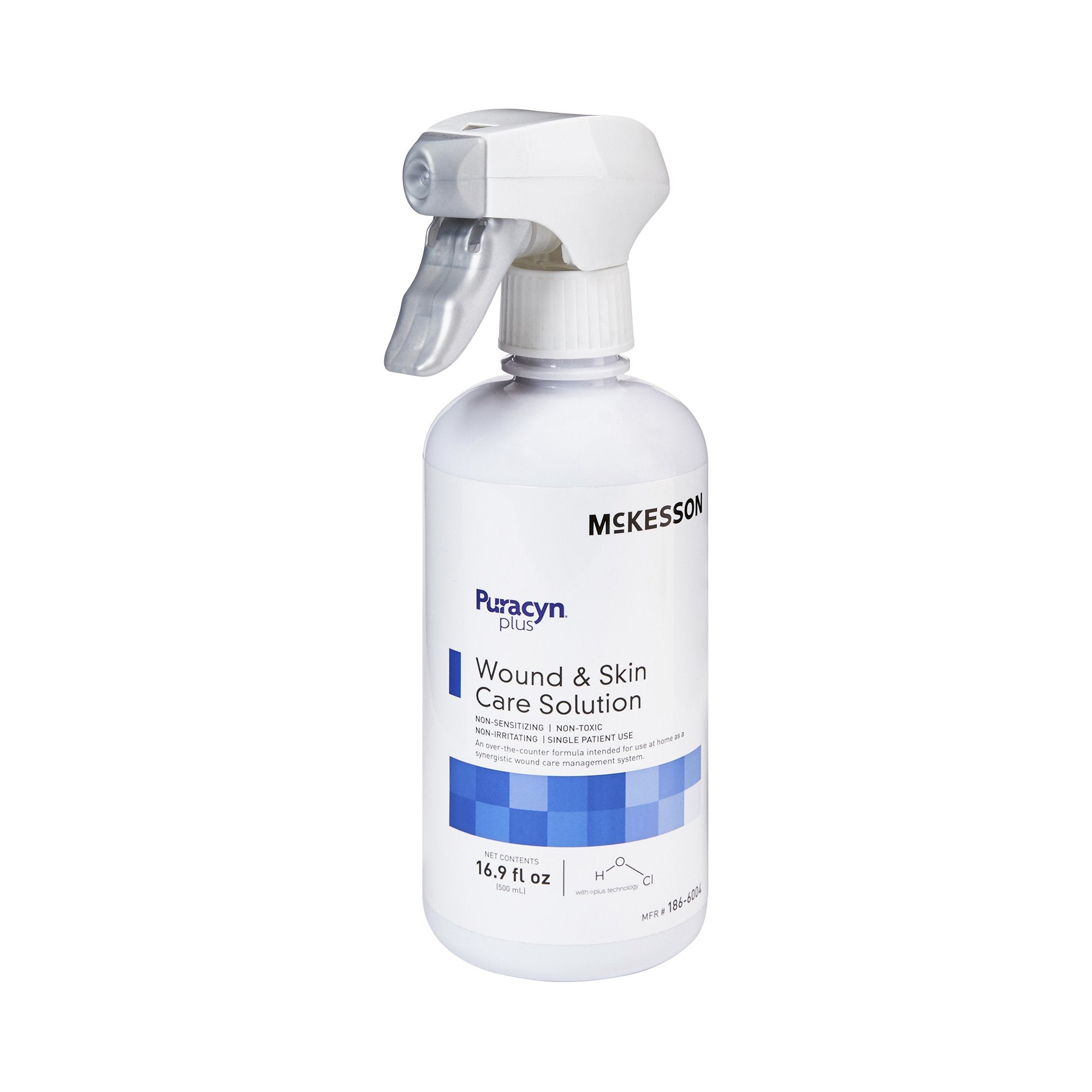 Wound Cleanser McKesson Puracyn® Plus 16.9 oz. Spray Bottle NonSterile Antimicrobial