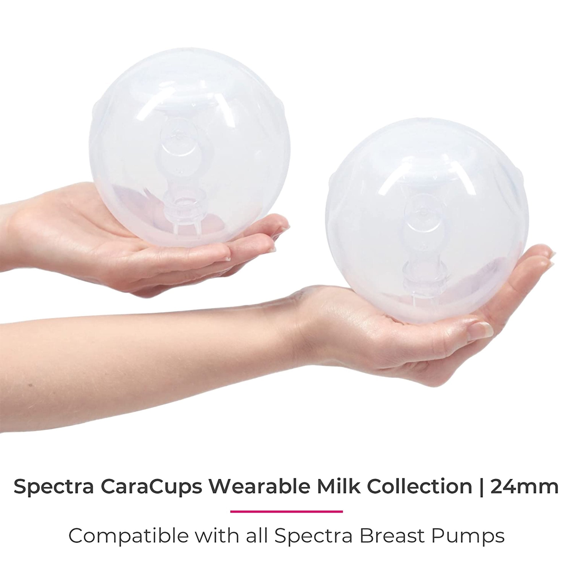 Wearable Milk Collection Kit Spectra® CaraCups For Spectra® Breast Pumps
