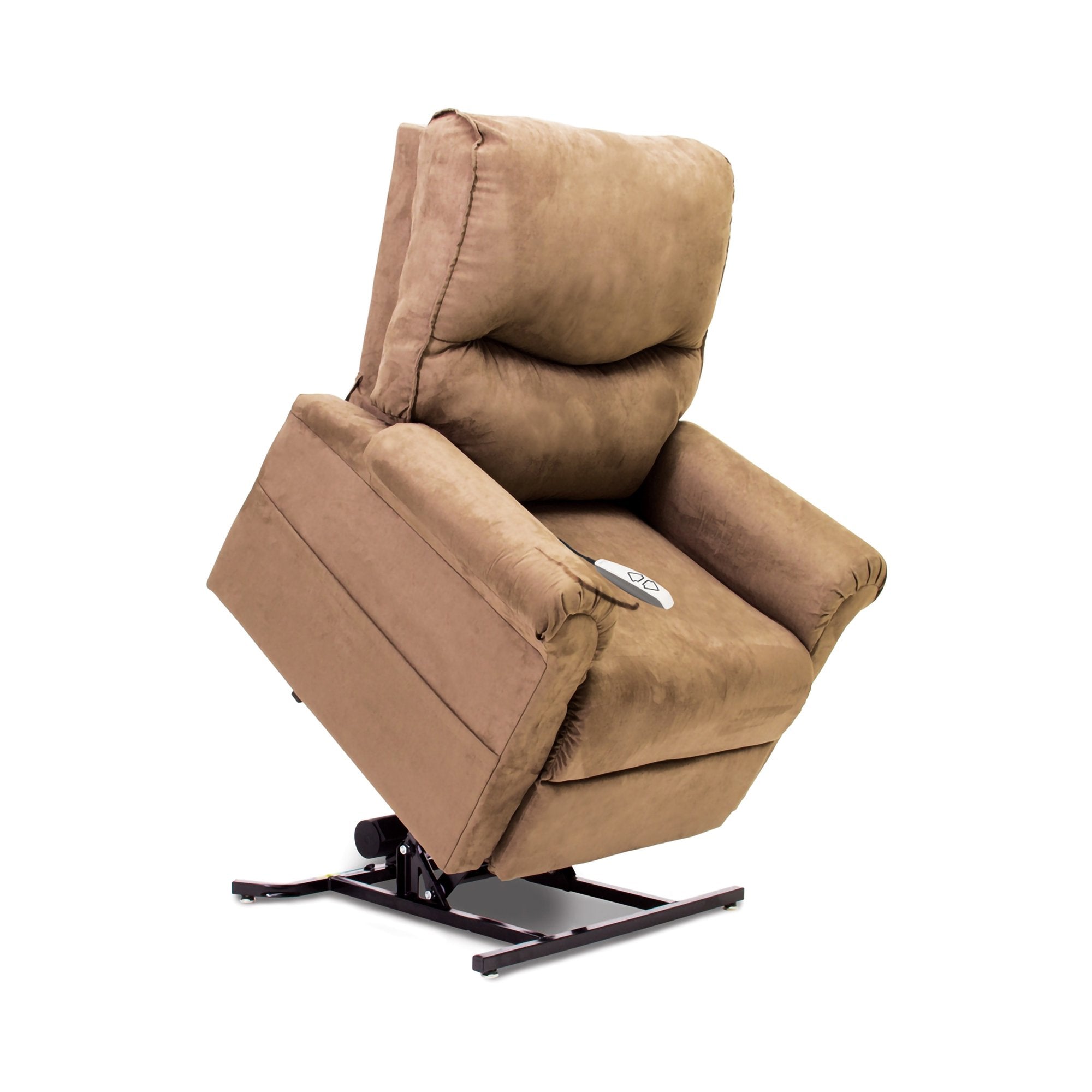 3-Position Recliner Sand Crypton Fabric Without Casters