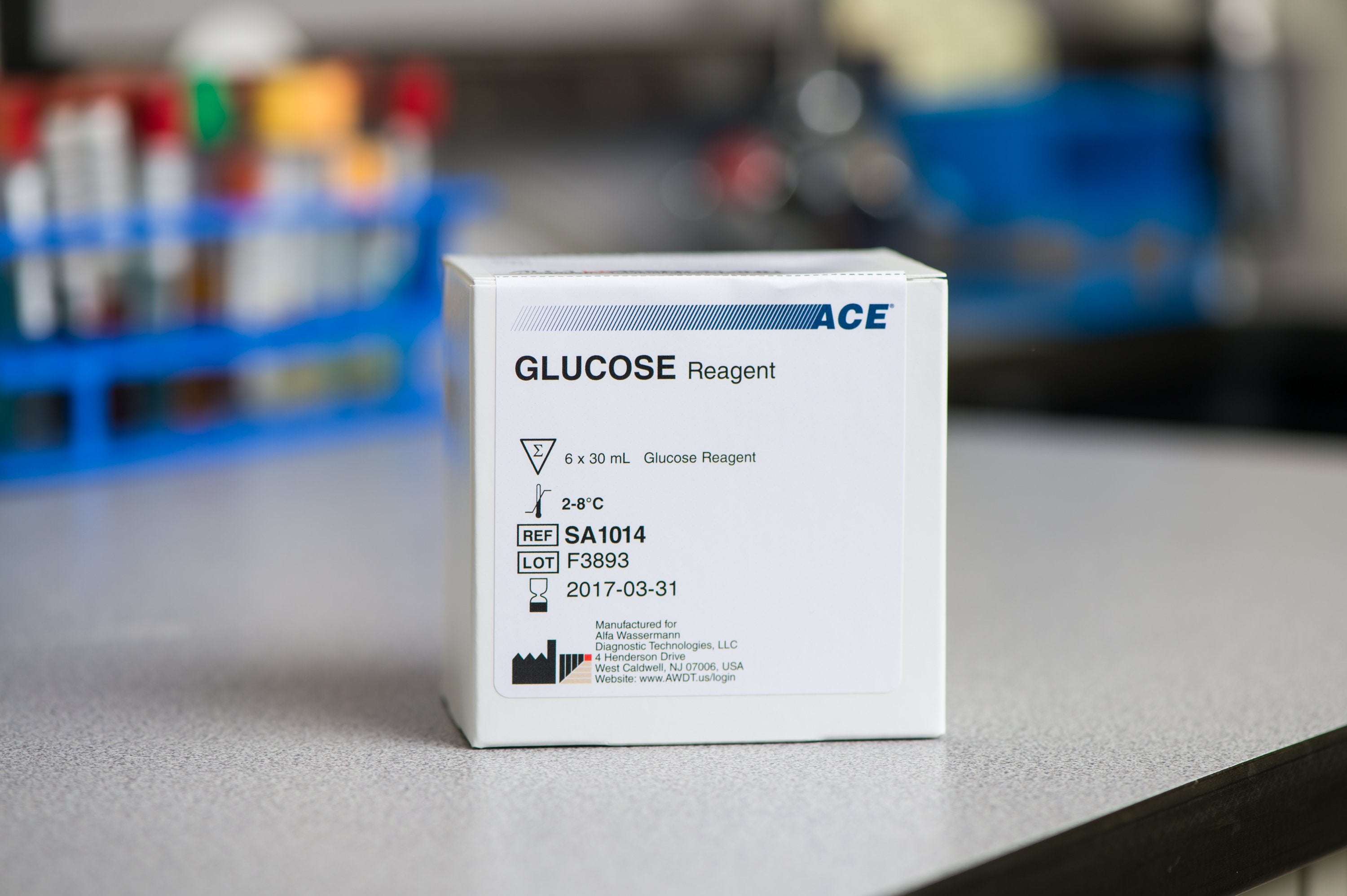 General Chemistry Reagent ACE® Glucose For ACE / ACE Axel / ACE Alera Analyzers 600 Tests
