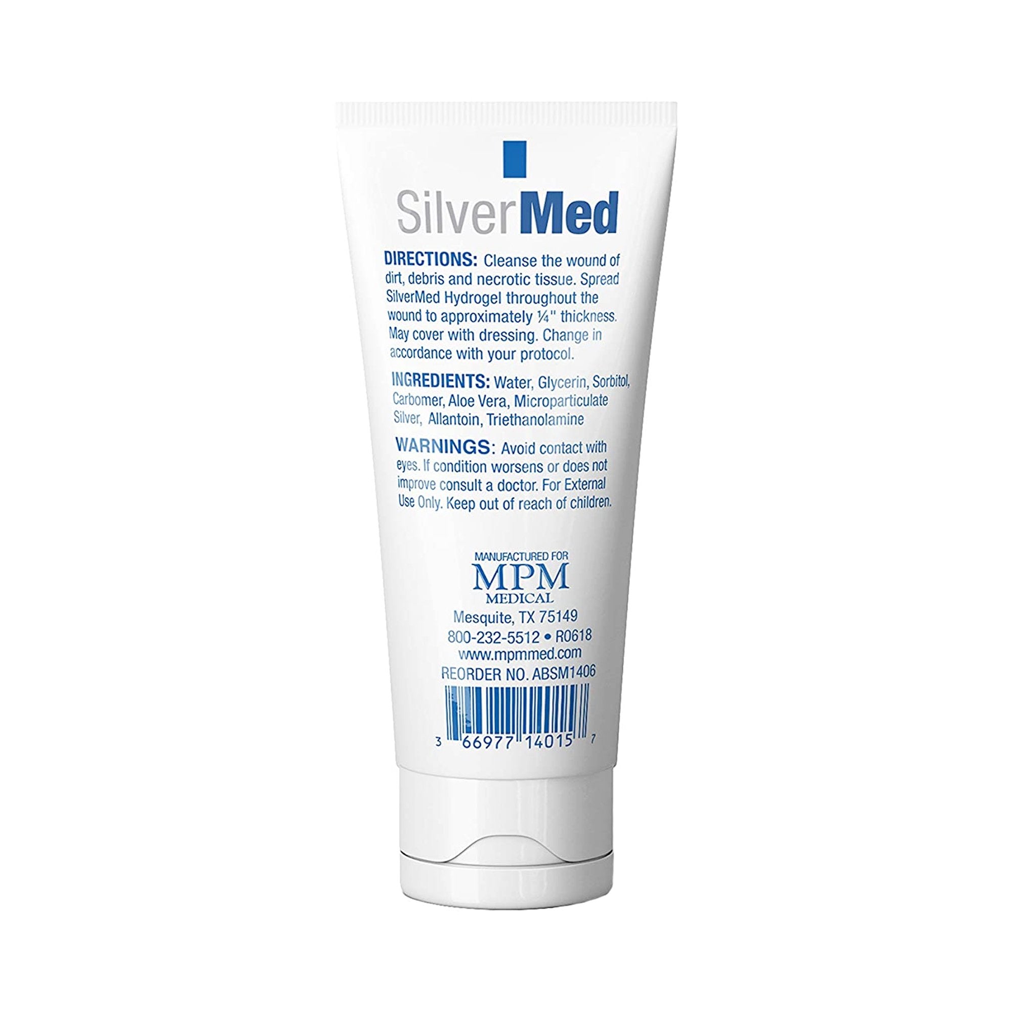 Silver Wound Gel SilverMed™ NonSterile