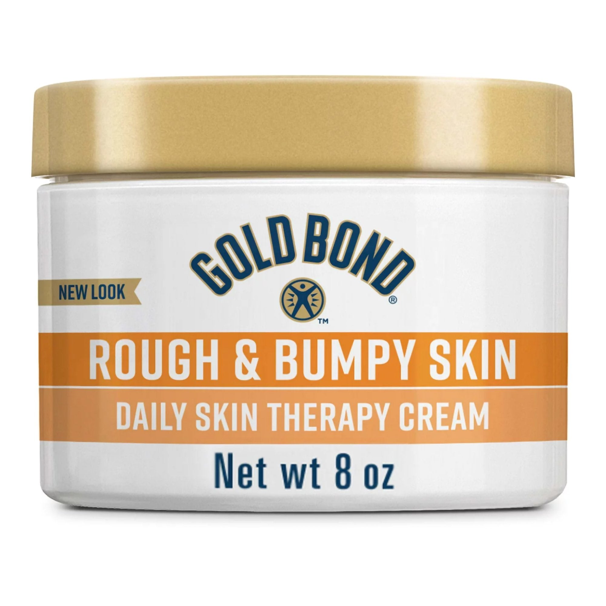 Hand and Body Moisturizer Gold Bond® Rough and Bumpy Skin 8 oz. Jar Unscented Cream