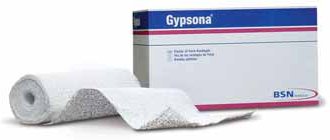 Plaster Bandage Gypsona® S 8 Inch X 15 Foot Plaster of Paris / Plastic White