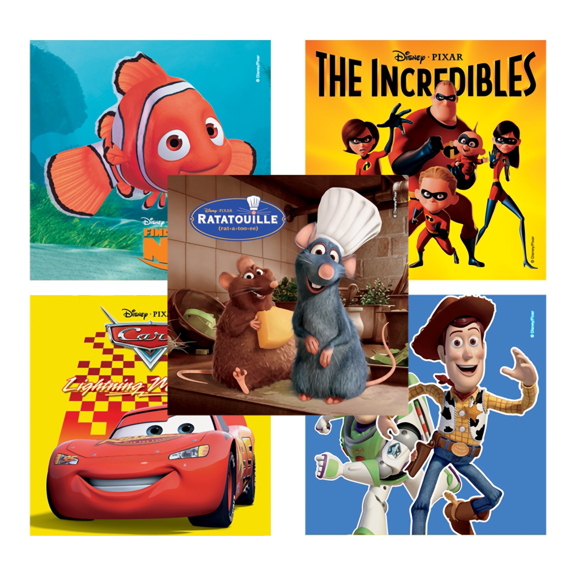 Disney® 75 per Pack Best of Pixar Sticker 2-1/2 Inch