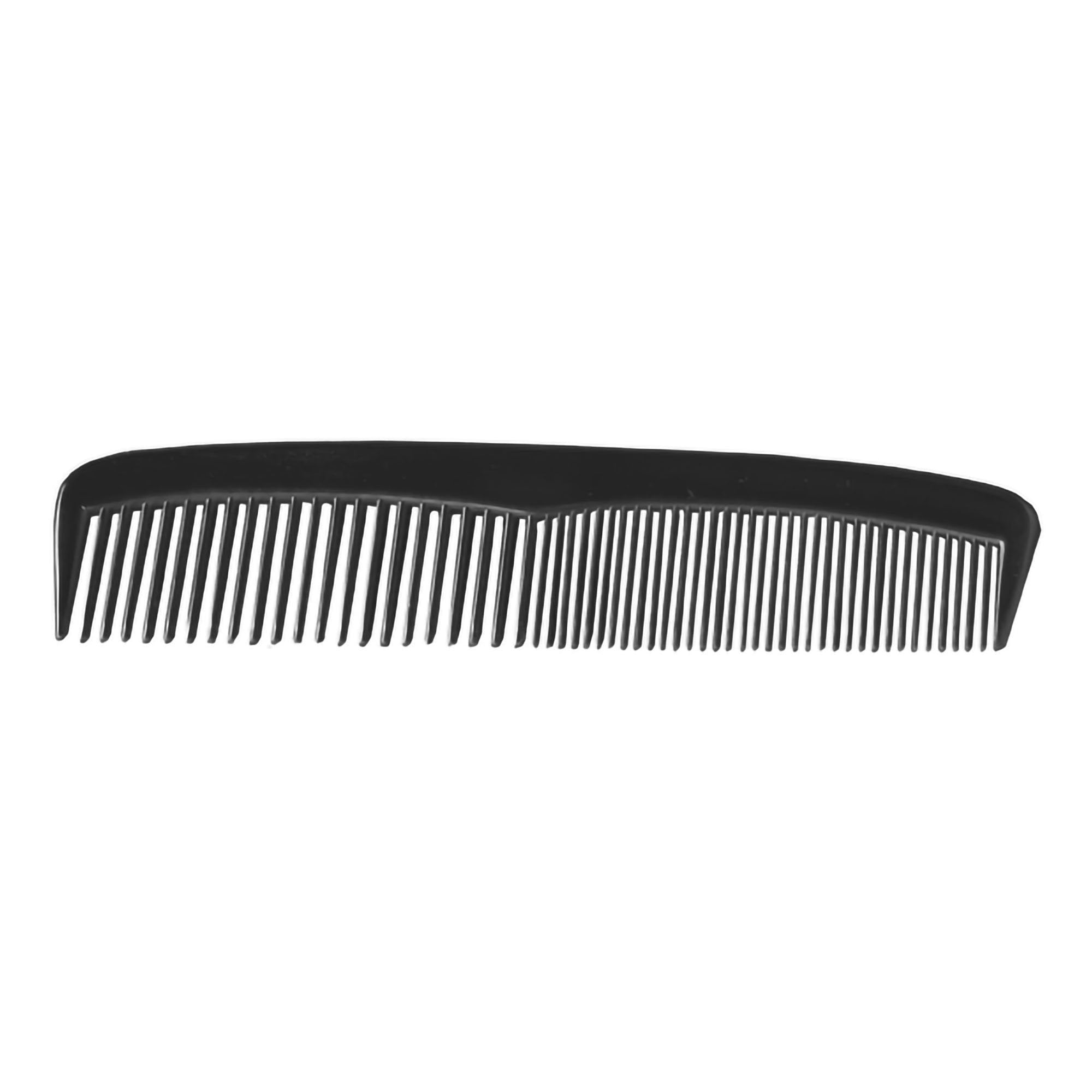 Comb 5 Inch Black Plastic