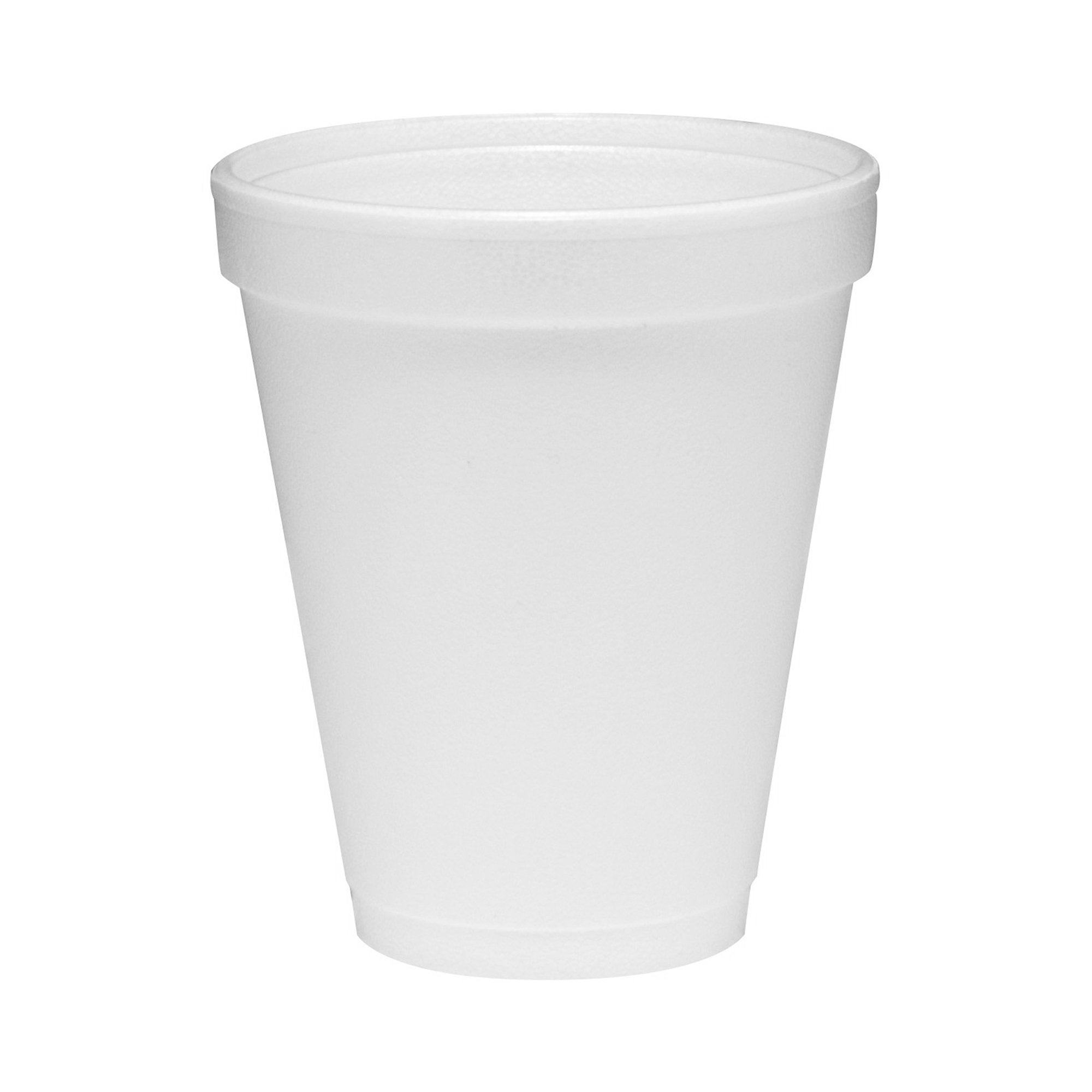 Drinking Cup Dart® 10 oz. White Styrofoam Disposable