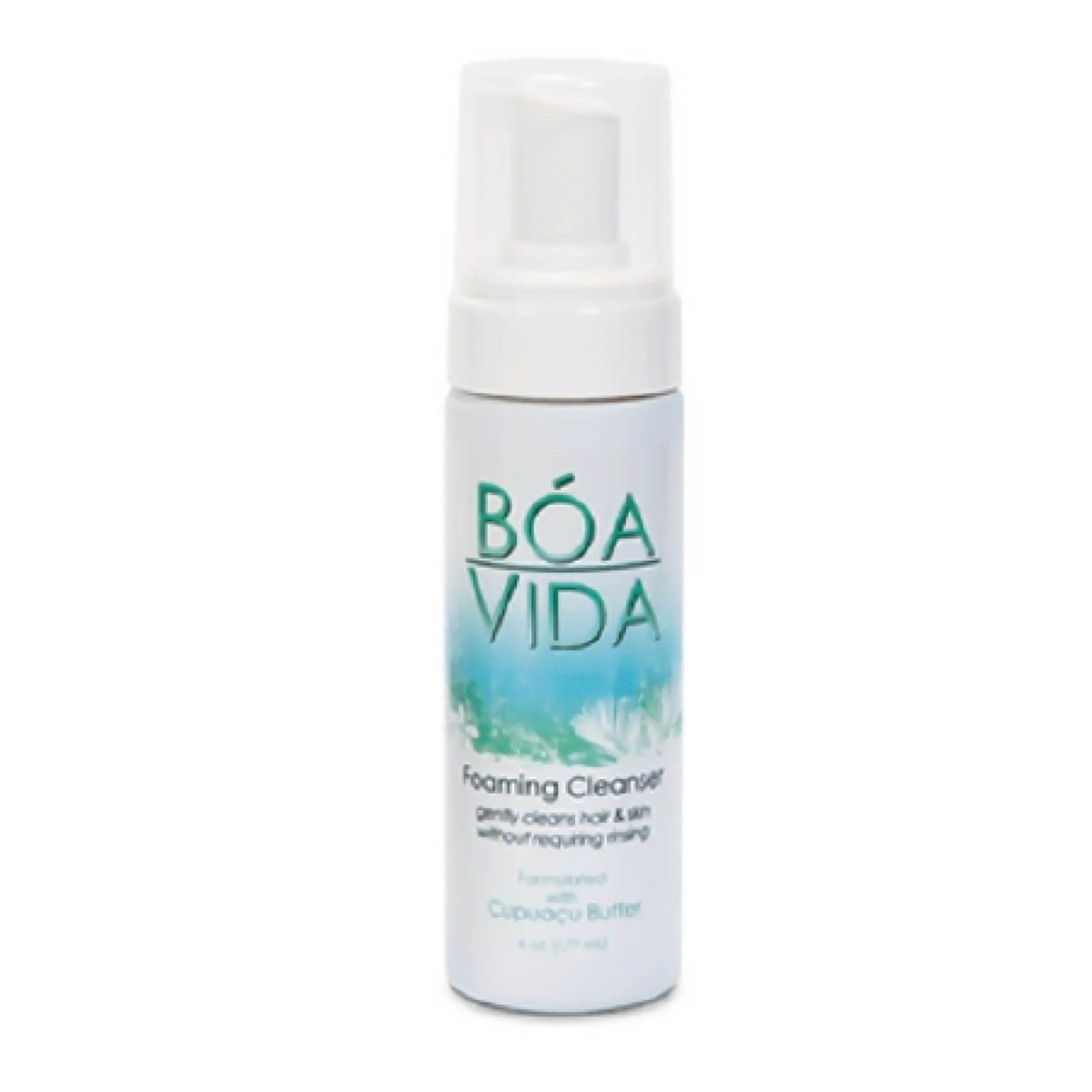 Rinse-Free Shampoo and Body Wash BoaVida 6 oz. Pump Bottle Citrus Vanilla Scent
