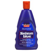Dandruff Shampoo Selsun Blue® 11 oz. Flip Top Bottle Scented